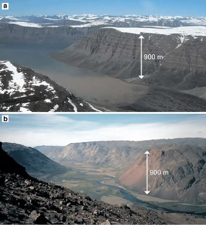 Peneplain di Greenland